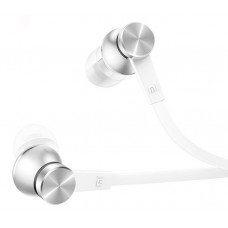 Гарнитура вкладыши Xiaomi Mi In-Ear Basic 1.25м серебристый проводные в ушной раковине (ZBW4355TY/HSEJ03JY)