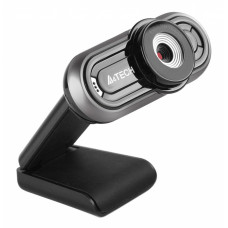Камера Web A4Tech PK-920H серый 2Mpix (1920x1080) USB2.0 с микрофоном