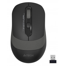 Мышь A4Tech Fstyler FG10S черный/серый оптическая (2000dpi) silent беспроводная USB (4but)