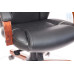 Кресло руководителя Бюрократ T-9923WALNUT черный кожа крестовина металл/дерево