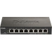 Коммутатор D-Link DGS-1100-08PLV2/A1A (L2) 8x1Гбит/с 4PoE+ 80W управляемый