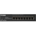 Коммутатор D-Link DGS-1100-08PLV2/A1A (L2) 8x1Гбит/с 4PoE+ 80W управляемый