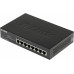 Коммутатор D-Link DGS-1100-08PLV2/A1A (L2) 8x1Гбит/с 4PoE+ 80W управляемый