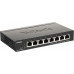 Коммутатор D-Link DGS-1100-08PLV2/A1A (L2) 8x1Гбит/с 4PoE+ 80W управляемый