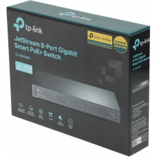 Коммутатор TP-Link JetStream SG2008P (L2) 8x1Гбит/с 4PoE+ 62W управляемый