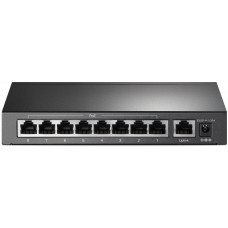 Коммутатор TP-Link TL-SF1009P 9x100Мбит/с 8PoE+ 65W неуправляемый