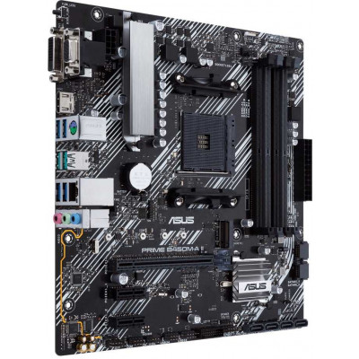 Материнская плата Asus PRIME B450M-A II Soc-AM4 AMD B450 4xDDR4 mATX AC`97 8ch(7.1) GbLAN RAID+VGA+DVI+HDMI