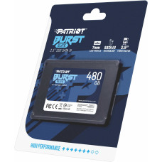 Твердотельный накопитель SSD Patriot SATA III 480Gb PBE480GS25SSDR Burst Elite 2.5"