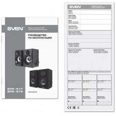Колонки Sven SPS-517 2.0 черный 6Вт