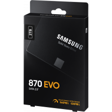 Твердотельный накопитель SSD Samsung SATA III 2Tb MZ-77E2T0BW 870 EVO 2.5"