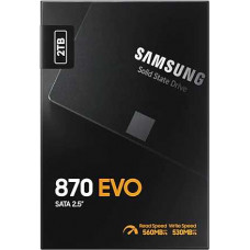 Твердотельный накопитель SSD Samsung SATA III 2Tb MZ-77E2T0BW 870 EVO 2.5"