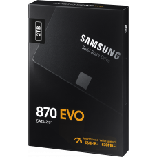 Твердотельный накопитель SSD Samsung SATA III 2Tb MZ-77E2T0BW 870 EVO 2.5"