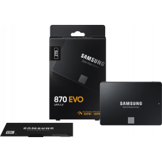 Твердотельный накопитель SSD Samsung SATA III 2Tb MZ-77E2T0BW 870 EVO 2.5"
