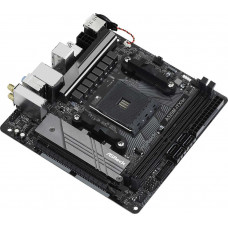 Материнская плата Asrock A520M-ITX/AC Soc-AM4 AMD A520 2xDDR4 mini-ITX AC`97 8ch(7.1) GbLAN RAID+HDMI+DP