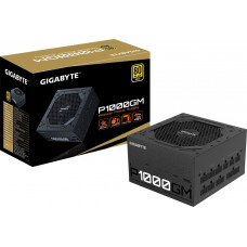 Блок питания Gigabyte ATX 1000W GP-P1000GM 80+ gold (24+4+4pin) APFC 120mm fan 8xSATA Cab Manag RTL
