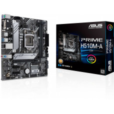 Материнская плата Asus PRIME H510M-A Soc-1200 Intel H510 2xDDR4 mATX AC`97 8ch(7.1) GbLAN+VGA+HDMI+DP