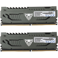 Память DDR4 2x32Gb 3600MHz Patriot PVS464G360C8K Viper Steel RTL PC4-28800 CL18 DIMM 288-pin 1.35В dual rank