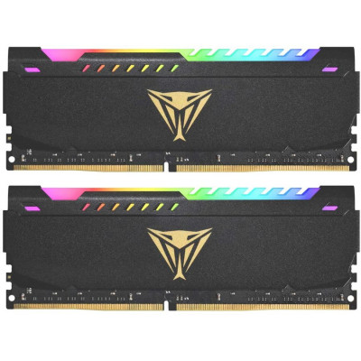 Память DDR4 2x16Gb 3600MHz Patriot PVSR432G360C0K Viper Steel RGB RTL Gaming PC4-24000 CL20 DIMM 288-pin 1.35В dual rank