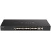 Коммутатор D-Link DXS-1210-28S DXS-1210-28S/A1A (L2+) 4x10Гбит/с 24SFP+ настраиваемый