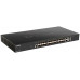 Коммутатор D-Link DXS-1210-28S DXS-1210-28S/A1A (L2+) 4x10Гбит/с 24SFP+ настраиваемый