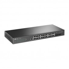 Коммутатор TP-Link SG3428X (L2+) 24x1Гбит/с 4SFP+ управляемый