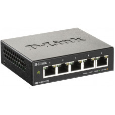 Коммутатор D-Link DGS-1100-05V2/A1A (L2) 5x1Гбит/с настраиваемый