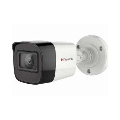 Камера видеонаблюдения аналоговая HiWatch DS-T500A 3.6-3.6мм HD-CVI HD-TVI цветная корп.:белый (DS-T500A (3.6 MM))