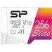 Флеш карта microSDXC 256Gb Class10 Silicon Power SP256GBSTXBV1V20SP Elite + adapter