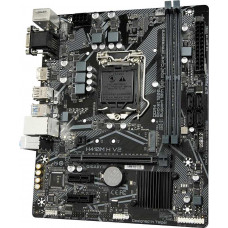 Материнская плата Gigabyte H410M H V2 Soc-1200 Intel H470 2xDDR4 mATX AC`97 8ch(7.1) GbLAN+VGA+HDMI