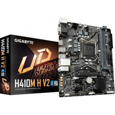 Материнская плата Gigabyte H410M H V2 Soc-1200 Intel H470 2xDDR4 mATX AC`97 8ch(7.1) GbLAN+VGA+HDMI