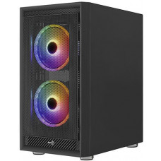 Корпус Aerocool Graphite-G-BK-v2 черный без БП ATX 6x120mm 1x140mm 2xUSB3.0 audio bott PSU