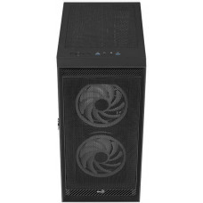 Корпус Aerocool Graphite-G-BK-v2 черный без БП ATX 6x120mm 1x140mm 2xUSB3.0 audio bott PSU