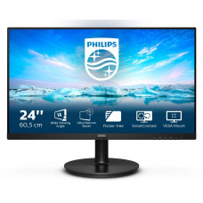 Монитор Philips 23.8" 241V8L(00/01) черный VA LED 16:9 HDMI матовая 250cd 178гр/178гр 1920x1080 D-Sub FHD 3.03кг