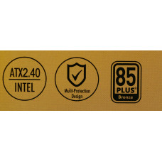 Блок питания Formula ATX 850W MONZA VL-850APB-85 80+ bronze 24+2x(4+4) pin APFC 120mm fan 7xSATA RTL