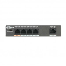 Коммутатор Dahua DH-PFS3005-4ET-36 (L2) 4x100Мбит/с 4PoE+ 36W неуправляемый