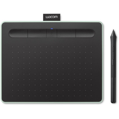 Графический планшет Wacom Intuos CTL-4100WLE-N Bluetooth/USB фисташковый