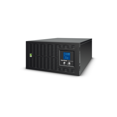 UPS Line-Interactive CyberPower PR6000ELCDRTXL5U 6000VA/4500W USB/RS-232/Dry/EPO/SNMPslot/RJ11/45/ВБМ (8 IEC С13, 2 IEC C19, 1 клеммная колодка)