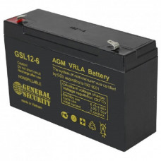 Аккумулятор GSL12-6 GENERAL SECURITY