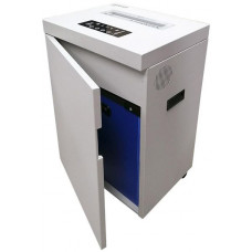Шредер Office Kit S500 белый (секр.P-5) фрагменты 17лист. 50лтр. скрепки скобы пл.карты CD