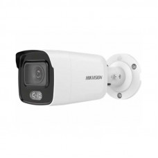 Камера видеонаблюдения IP Hikvision DS-2CD2027G2-LU(C)(2.8mm) 2.8-2.8мм цветная корп.:белый