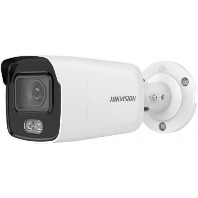 Камера видеонаблюдения IP Hikvision DS-2CD2027G2-LU(C)(4mm) 4-4мм цветная корп.:белый