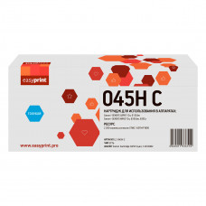 055H Картридж EasyPrint LC-055H C_NC для Canon i-SENSYS LBP663/664/MF742/744/HP CLJ Pro M454/455/479/480 (6000 стр.) голубой, БЕЗ ЧИПА