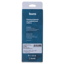 Кабель Buro BHP RET USB_AF30 USB A(m) USB A(f) 3м серый блистер