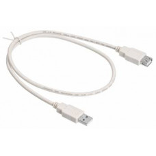 Кабель-удлинитель Buro USB2.0-AM-AF-0,75M USB A(m) USB A(f) 0.75м белый