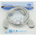 Кабель-удлинитель VGA (m) VGA (f) 1.8м феррит.кольца серый