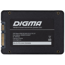 Накопитель SSD Digma SATA III 512Gb DGSR2512GS93T Run S9 2.5"