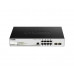 Коммутатор D-Link DGS-1210-10P/ME/B1A 8x1Гбит/с 2SFP 8PoE управляемый