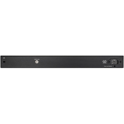 Коммутатор D-Link DGS-1210-28MP DGS-1210-28MP/F 24x1Гбит/с 4xКомбо(1000BASE-T/SFP) 24PoE+ 370W настраиваемый