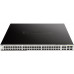 Коммутатор D-Link DGS-1210-52MP/FL1A (L2) 52x1Гбит/с 4xКомбо(1000BASE-T/SFP) 48PoE+ 370W управляемый