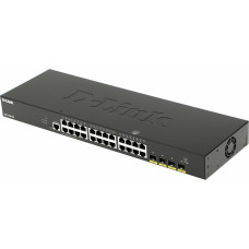 Коммутатор D-Link DGS-1250-28X/A1A 24x1Гбит/с 4SFP+ управляемый